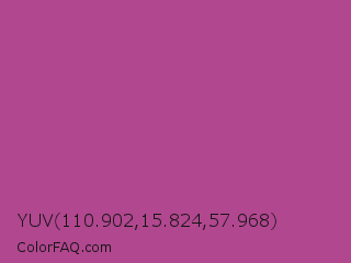 YUV 110.902,15.824,57.968 Color Image