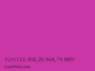 YUV 110.906,26.668,79.889 Color Image