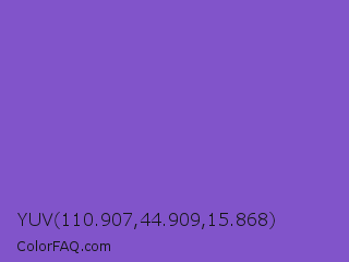 YUV 110.907,44.909,15.868 Color Image
