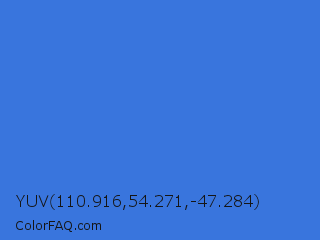 YUV 110.916,54.271,-47.284 Color Image