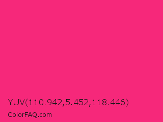 YUV 110.942,5.452,118.446 Color Image