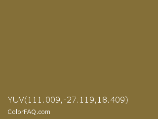 YUV 111.009,-27.119,18.409 Color Image