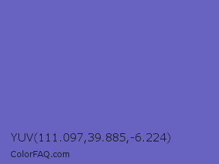 YUV 111.097,39.885,-6.224 Color Image