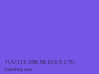 YUV 111.098,58.619,5.176 Color Image