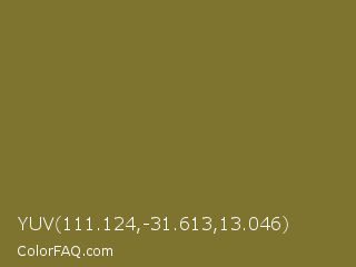 YUV 111.124,-31.613,13.046 Color Image