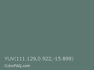 YUV 111.129,0.922,-15.899 Color Image