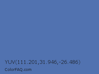 YUV 111.201,31.946,-26.486 Color Image