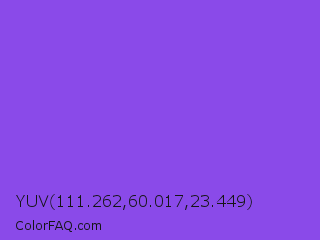 YUV 111.262,60.017,23.449 Color Image