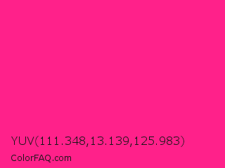 YUV 111.348,13.139,125.983 Color Image