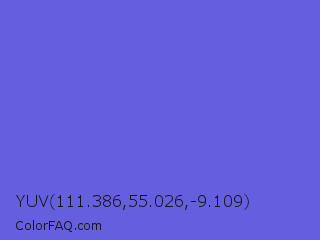 YUV 111.386,55.026,-9.109 Color Image