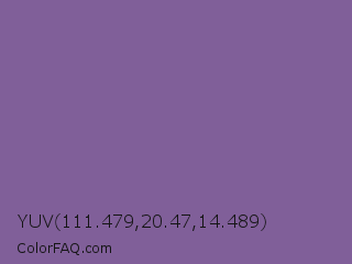 YUV 111.479,20.47,14.489 Color Image
