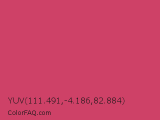 YUV 111.491,-4.186,82.884 Color Image