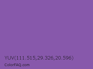 YUV 111.515,29.326,20.596 Color Image