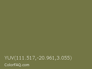 YUV 111.517,-20.961,3.055 Color Image
