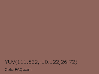 YUV 111.532,-10.122,26.72 Color Image