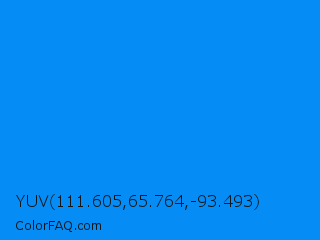 YUV 111.605,65.764,-93.493 Color Image