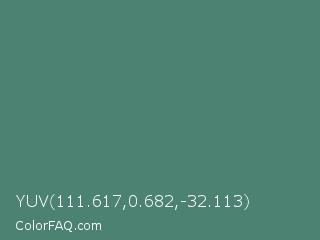 YUV 111.617,0.682,-32.113 Color Image