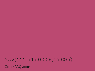 YUV 111.646,0.668,66.085 Color Image