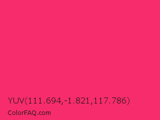 YUV 111.694,-1.821,117.786 Color Image