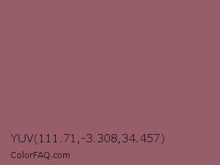 YUV 111.71,-3.308,34.457 Color Image