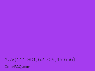 YUV 111.801,62.709,46.656 Color Image