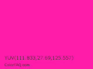YUV 111.833,27.69,125.557 Color Image