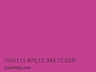 YUV 111.876,15.344,72.023 Color Image