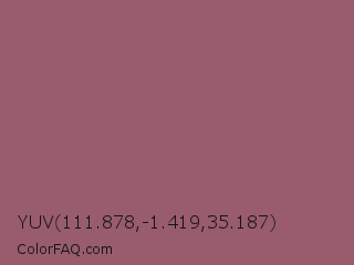 YUV 111.878,-1.419,35.187 Color Image