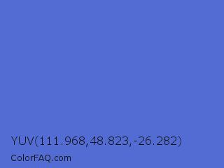 YUV 111.968,48.823,-26.282 Color Image