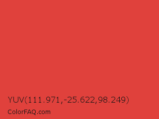 YUV 111.971,-25.622,98.249 Color Image