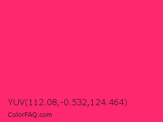 YUV 112.08,-0.532,124.464 Color Image