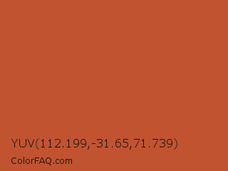 YUV 112.199,-31.65,71.739 Color Image