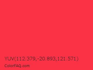 YUV 112.379,-20.893,121.571 Color Image