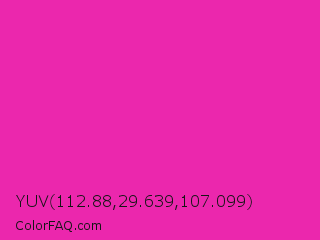 YUV 112.88,29.639,107.099 Color Image
