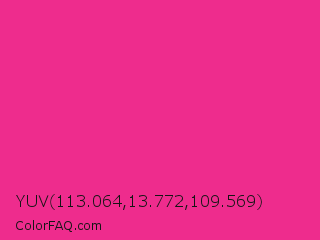 YUV 113.064,13.772,109.569 Color Image