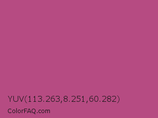 YUV 113.263,8.251,60.282 Color Image