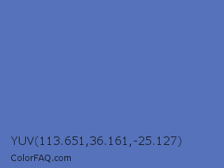 YUV 113.651,36.161,-25.127 Color Image