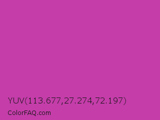 YUV 113.677,27.274,72.197 Color Image