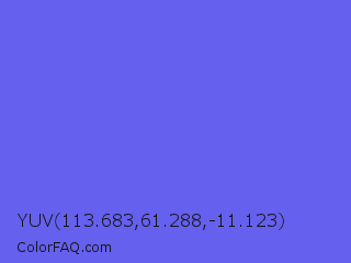 YUV 113.683,61.288,-11.123 Color Image