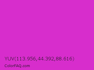 YUV 113.956,44.392,88.616 Color Image