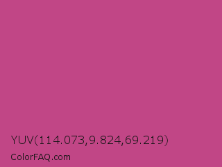 YUV 114.073,9.824,69.219 Color Image