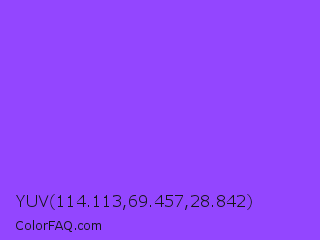 YUV 114.113,69.457,28.842 Color Image