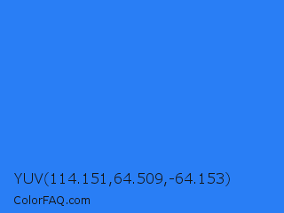 YUV 114.151,64.509,-64.153 Color Image