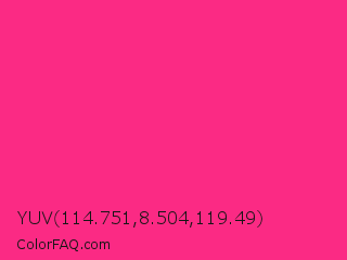 YUV 114.751,8.504,119.49 Color Image