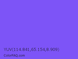 YUV 114.841,65.154,8.909 Color Image