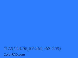 YUV 114.96,67.561,-63.109 Color Image