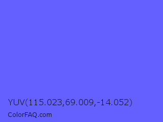 YUV 115.023,69.009,-14.052 Color Image