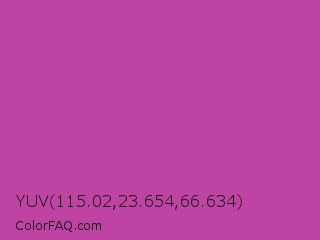 YUV 115.02,23.654,66.634 Color Image