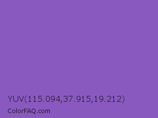 YUV 115.094,37.915,19.212 Color Image