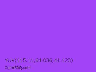 YUV 115.11,64.036,41.123 Color Image